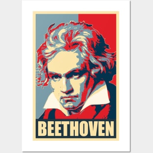 Beethoven Propaganda Poster Pop Art Posters and Art